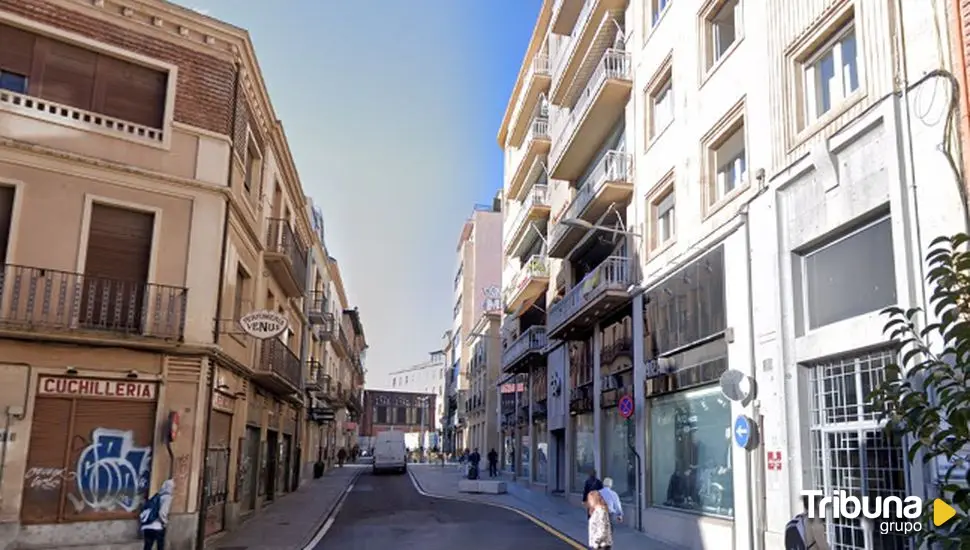 La calle Pozo Amarillo cerrada al tráfico la mañana del lunes