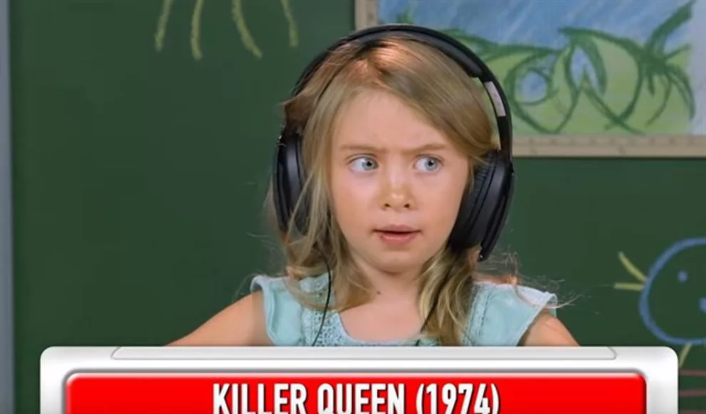 Así reaccionan los niños al escuchar a Queen por primera vez