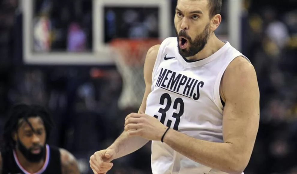 Marc Gasol hace historia en los Grizzlies: máximo reboteador de todos los tiempos