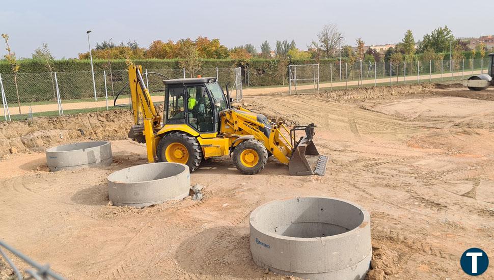 Comienzan las obras para economizar el consumo de agua en el parque de los huertos urbanos de Salamanca