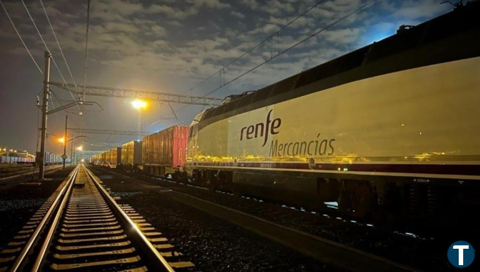 El tren con 600 toneladas de maíz procedente de Ucrania llega a Barcelona tras tres semanas de viaje   