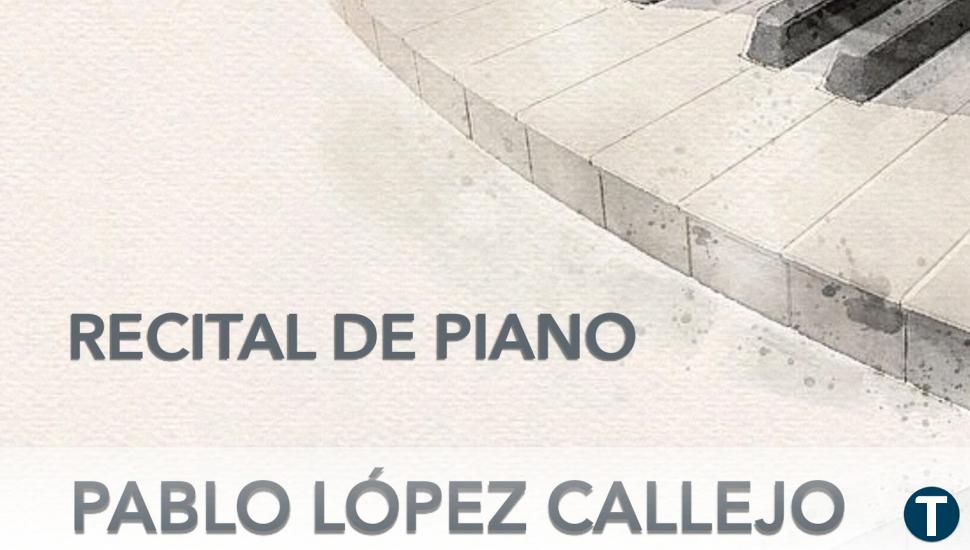 El pianista Pablo López Callejo abre este viernes el ciclo de conciertos del Conservatorio Profesional