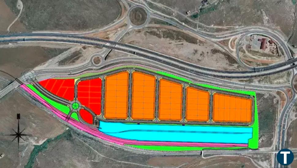 El suelo industrial en Peña Alta, hábil para acoger empresas a final de este año en un total de 130.000 metros cuadrados 