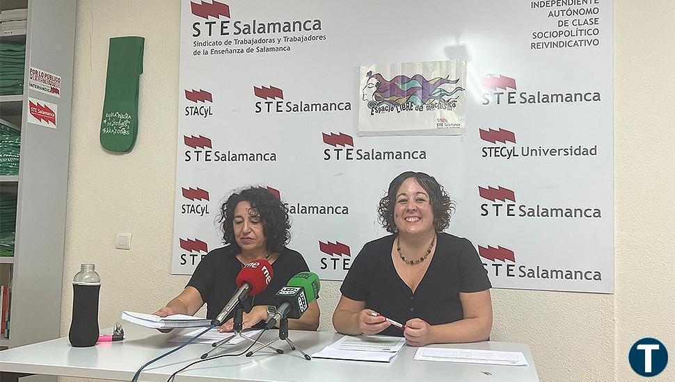 STE Salamanca reclama la reducción de la jornada laboral para el profesorado mayor de 55 años 