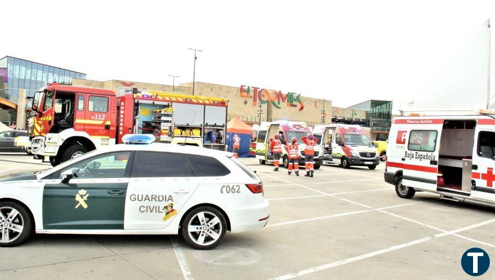 Simulacro de evacuación en El Tormes para garantizar la seguridad de los clientes y del personal que opera en el Centro Comercial