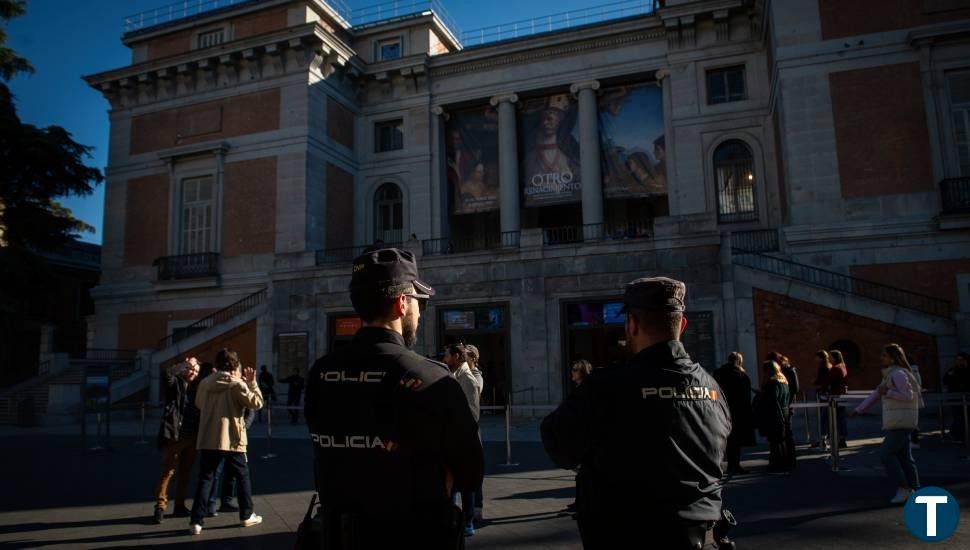 En libertad los cuatro detenidos por el acto vandálico en el Museo del Prado