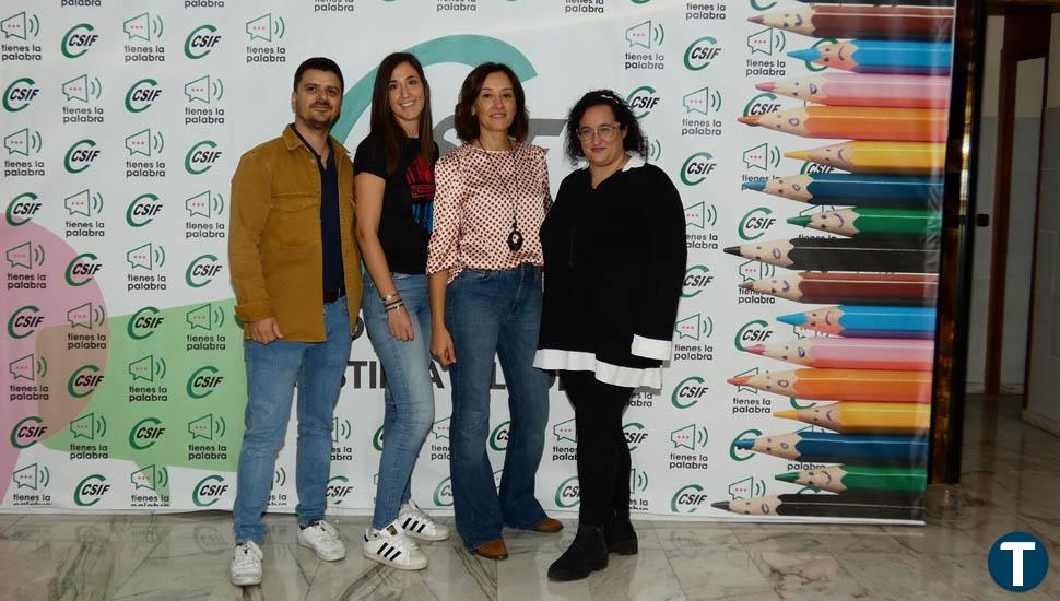 CSIF presenta 203 candidatos en Salamanca a las elecciones sindicales de Educación del 1 de diciembre