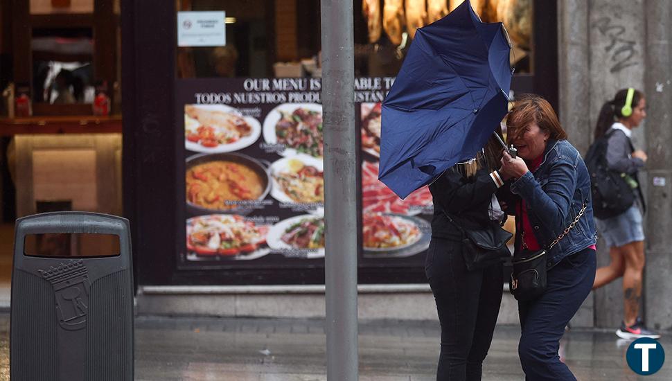 Sucesión de frentes con más de media España en riesgo por viento, nieve, lluvia y tormentas