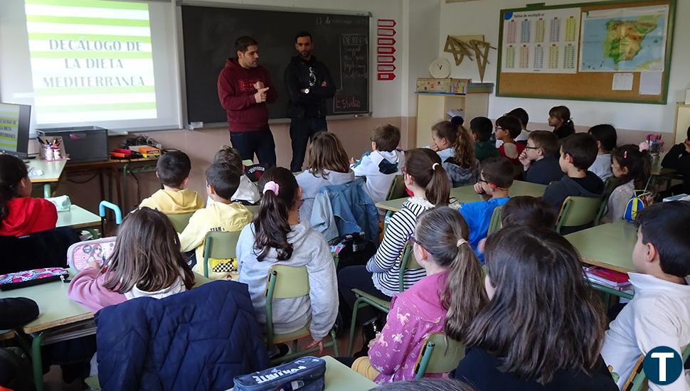 Los escolares de Santa Marta aprenden sobre alimentación saludable