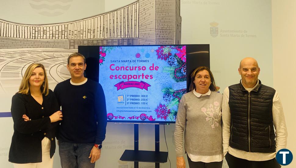 Santa Marta convoca su concurso de decoración navideña de escaparates para fomentar el comercio local