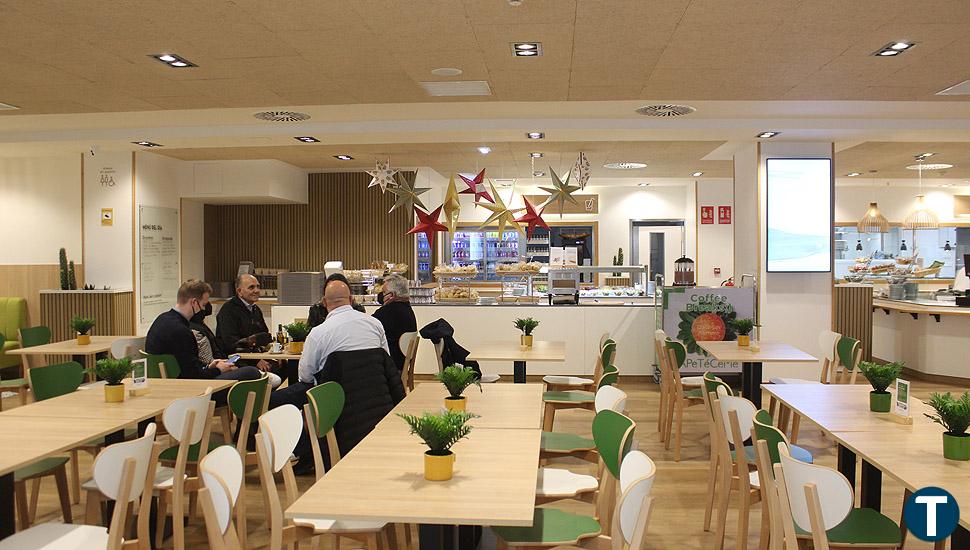 La cafetería del nuevo Hospital de Salamanca, pensada para 