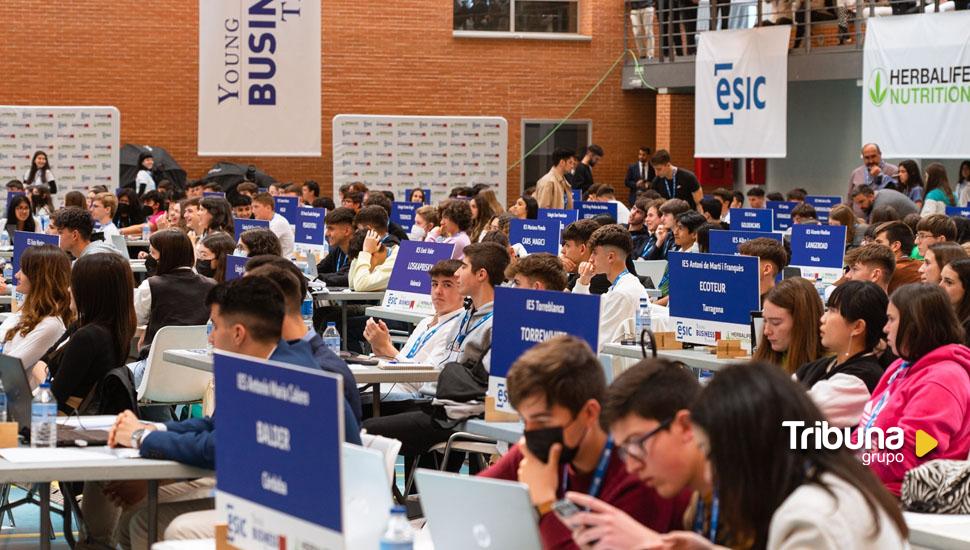 Más de 300 alumnos salmantinos lucharán por ser el "mejor empresario virtual" de España