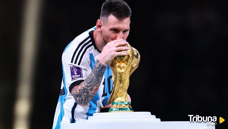 Leo Messi culmina su gran obra con el Mundial   