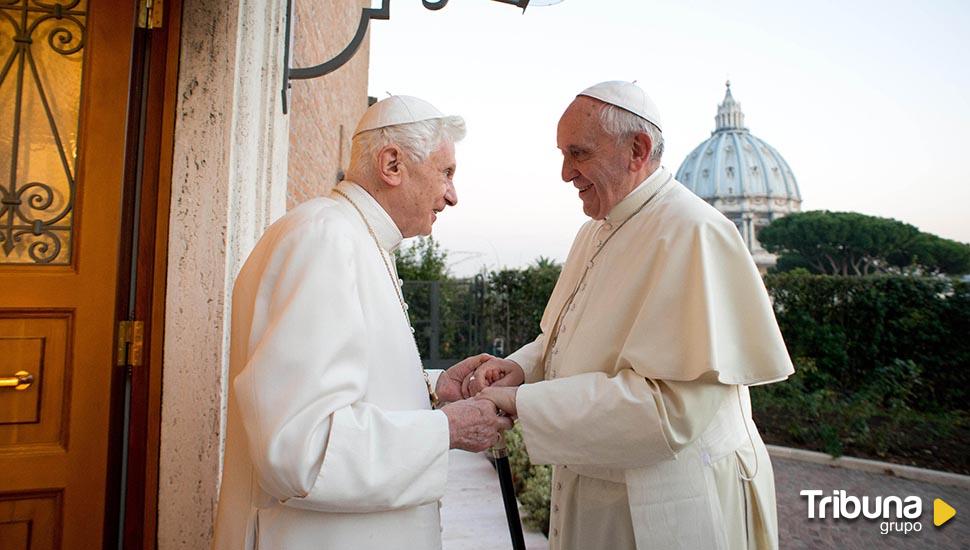 El emocionado elogio del Papa Francisco a Benedicto XVI: "Sólo Dios conoce el valor de sus sacrificios"