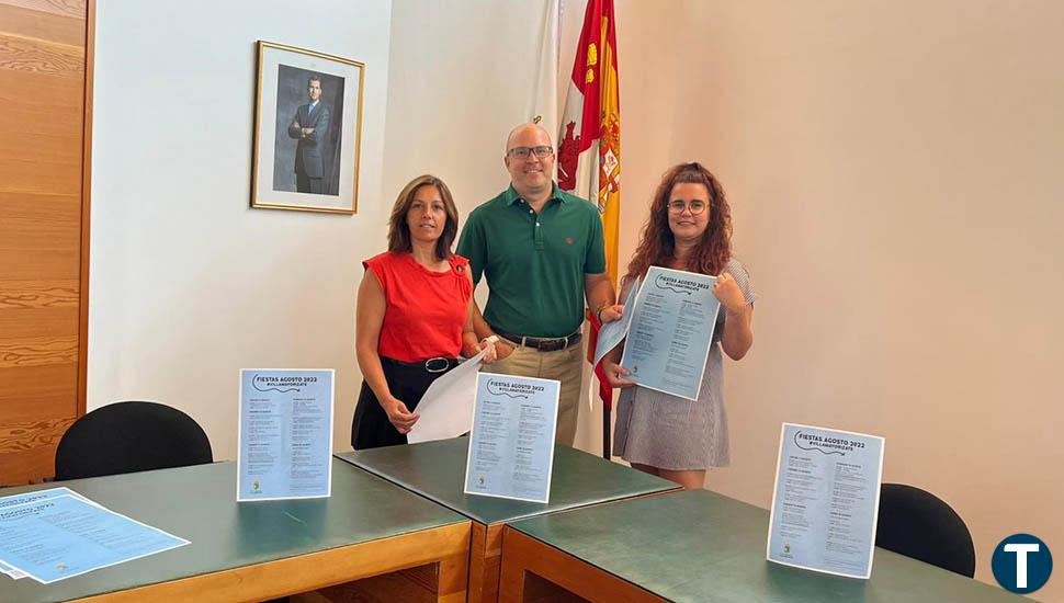 Programa de Actividades festivas de verano en Villamayor