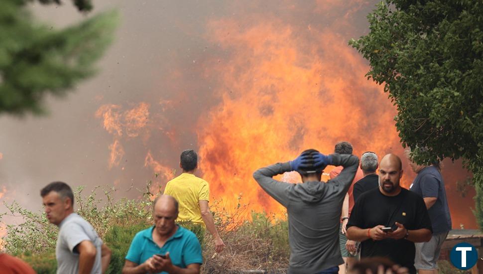 Castilla y León envía medios a Zaragoza y Asturias para ayudar a sofocar sendos incendios forestales