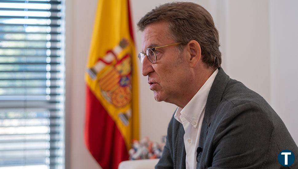 Feijóo acusa a Sánchez de "usar la recaudación extraordinaria" del Estado "para cambiar cheques por votos"