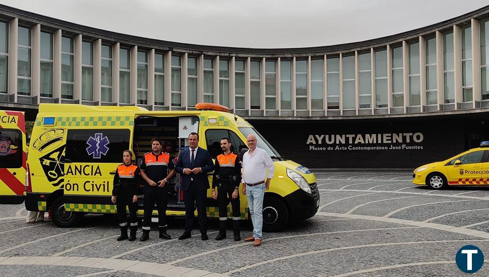 Los voluntarios de Protección Civil de Santa Marta cuentan ya con una nueva ambulancia asistencial