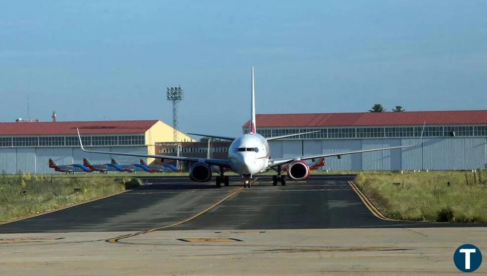 El aeropuerto de Salamanca incrementa el número de pasajeros en agosto