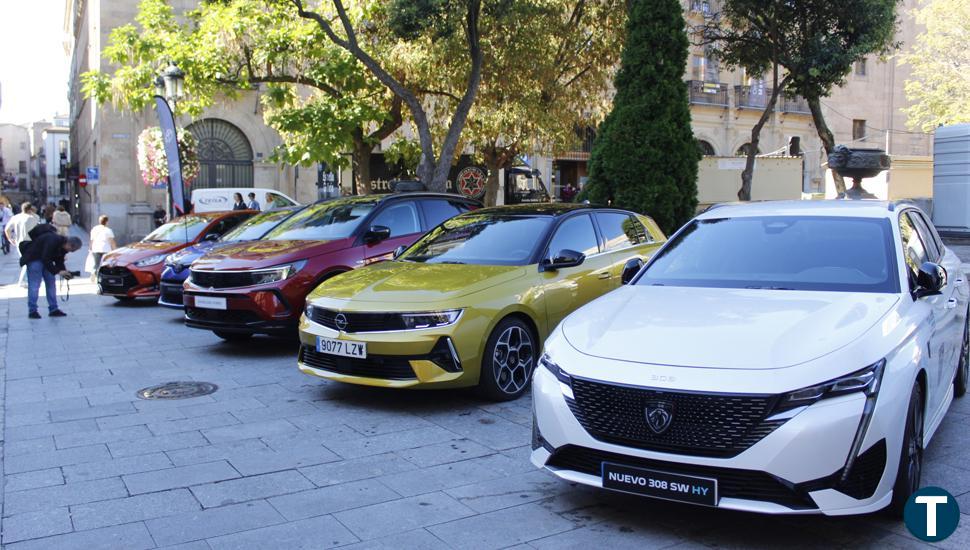 Coches ecolológicos en Los Bandos para dar la salida al extenso programa en la Semana Europea de la Movilidad