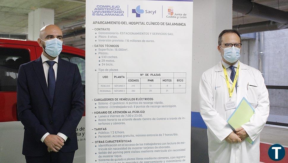 Así luce el parking del Nuevo Hospital que comenzará a funcionar este 26 de septiembre 