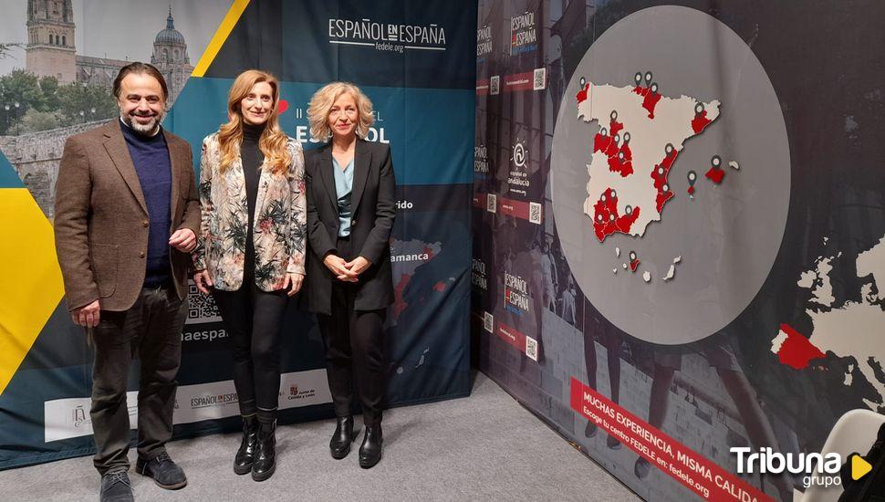 Salamanca se promociona en Fitur como referente del turismo idiomático con la II Semana del Español