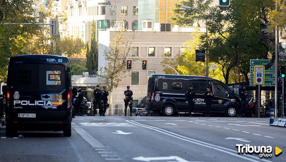 Detenido un jubilado de 74 años en Miranda de Ebro por el envío de cartas con explosivos a Moncloa y Defensa