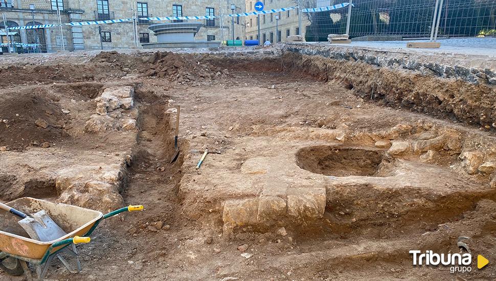 Los restos arqueológicos descubiertos en la Plazuela de San Bartolomé