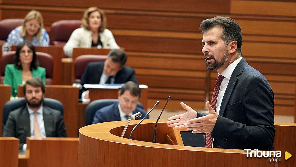 Tudanca, en 10 frases de su discurso en el debate de política general en las Cortes