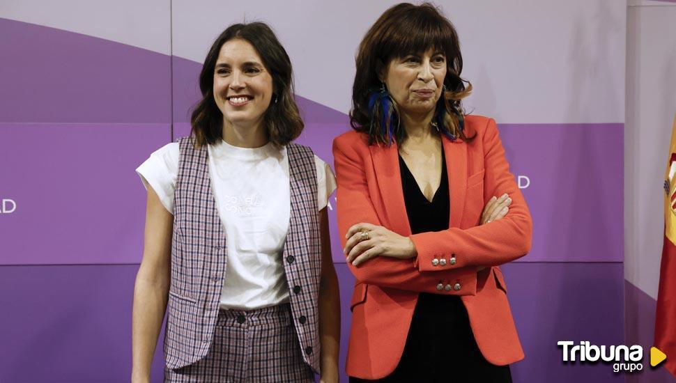 Irene Montero 'cede los trastos' a Ana Redondo con agrios ataques a Pedro Sánchez: "Nos echa"