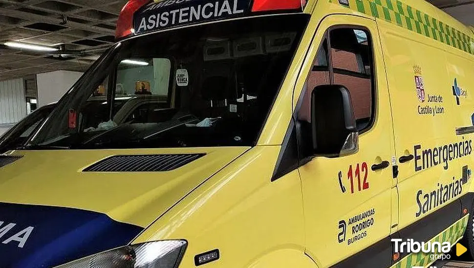 Un herido en una colisión entre un turismo y una furgoneta en la A-62 a su paso por Barbadillo 