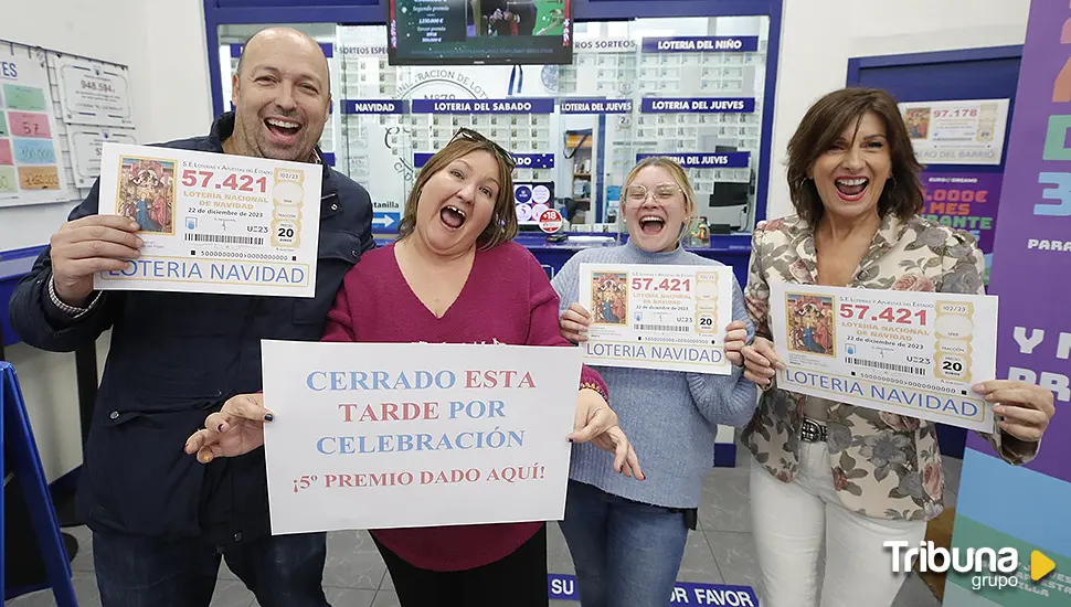 Todos los quintos premios de la lotería 2023: números y dónde han caído