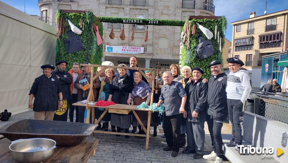 La Plaza Mayor de Guijuelo acoge la Fiesta del Mondongo