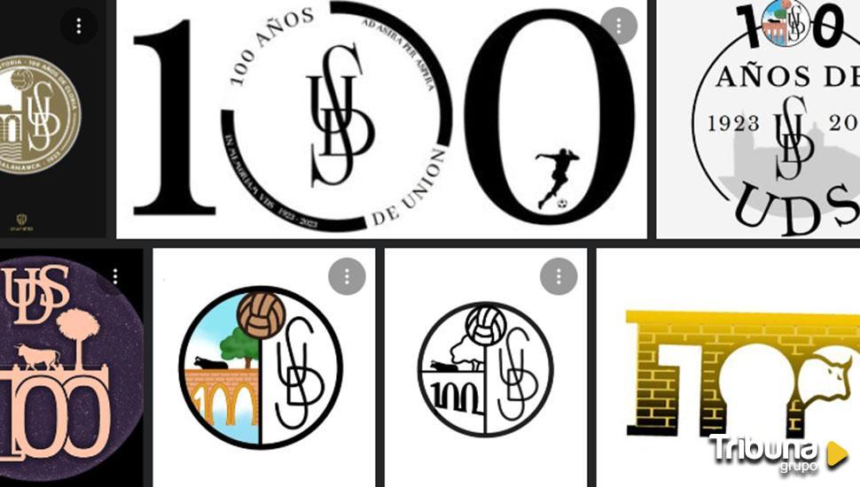 Estos son los 38 logos propuestos por aficionados de Unionistas para el centenario del nacimiento la UDS