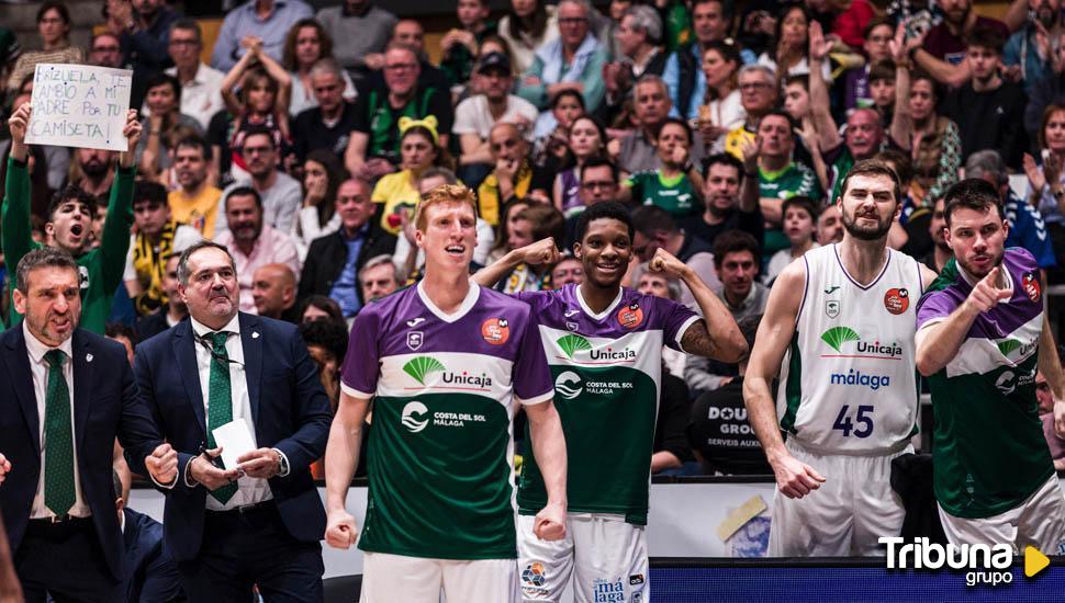 Unicaja campeón de la Copa del Rey, título que el técnico salmantino Alberto Miranda incorpora a su palmarés 