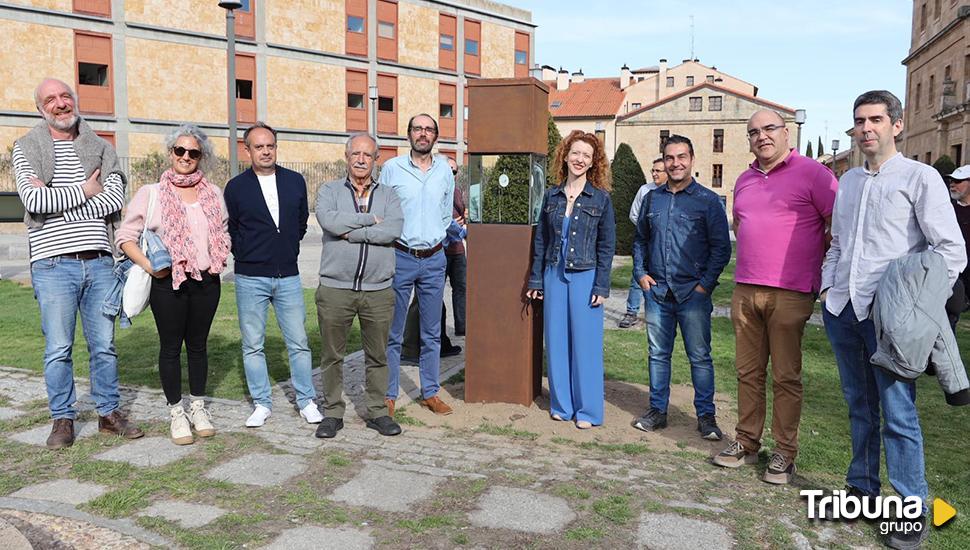 Salamanca incorpora una maqueta de la sonda Voyager 1 alineada con el 'Sistema Solar' de Ciudad Rodrigo 