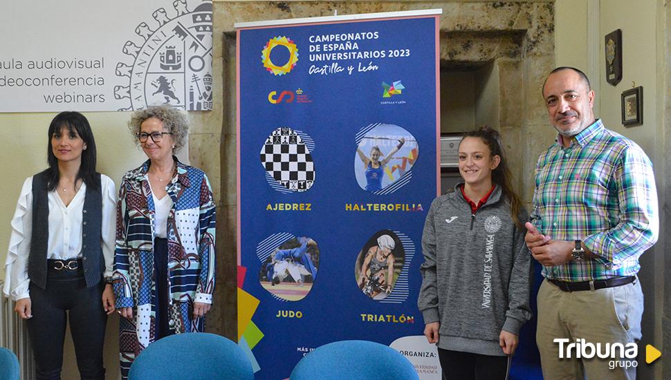 La USAL acogerá los campeonatos de España de Deporte Universitario de halterofilia, ajedrez, judo y triatlón