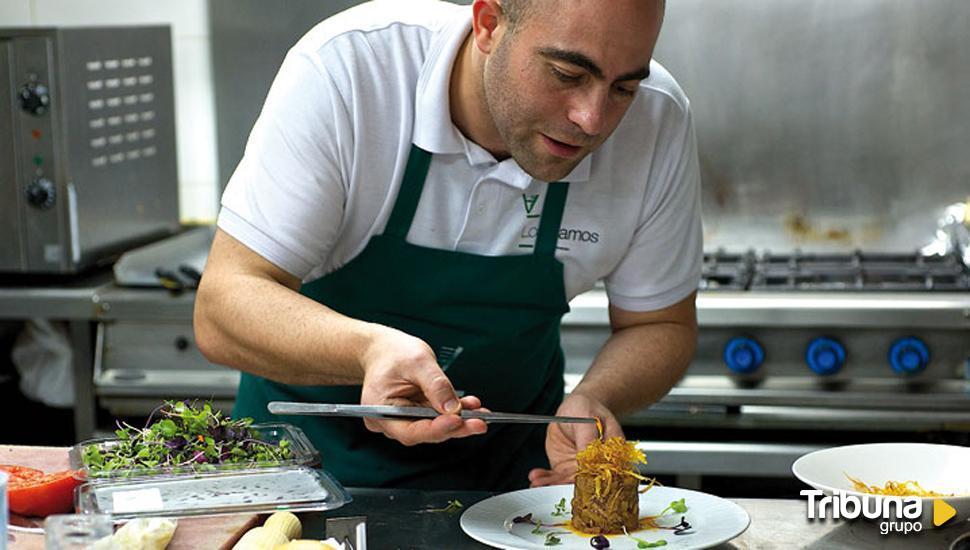 El cocinero Helio Flores, de Los Álamos de Peñaranda, protagonizará el el Máster Gourmets #productoriojano