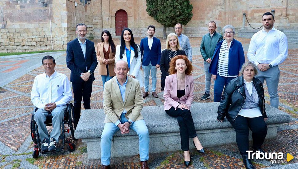 Cs presenta una candidatura que espera "ser clave para la gobernabilidad" de Salamanca