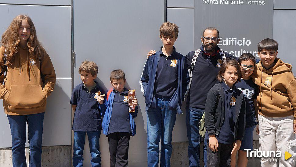 El equipo infantil de Ajedrez Béjar, campeones en los Juegos Escolares