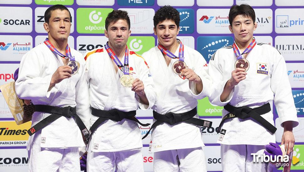 El español Fran Garrigós, campeón del mundo de judo