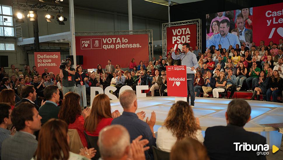 Tudanca pide una reflexión a los votantes de derecha ante un PP que les "falta al respeto"