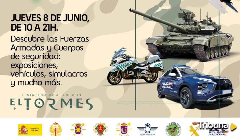 El Tormes celebrará el Día de las Fuerzas Armadas y Cuerpos de Seguridad con una exposición 