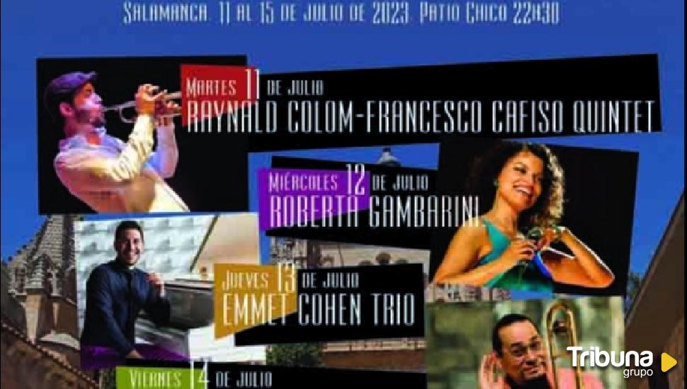 Programa del VI Festival Internacional de Jazz en Salamanca del 11 al 15 de julio 