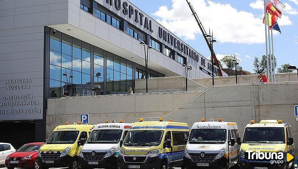 Trasladado en helicóptero hasta Salamanca un motorista tras caerse en El Barraco