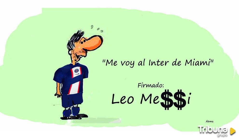 Messi y los dólares... 