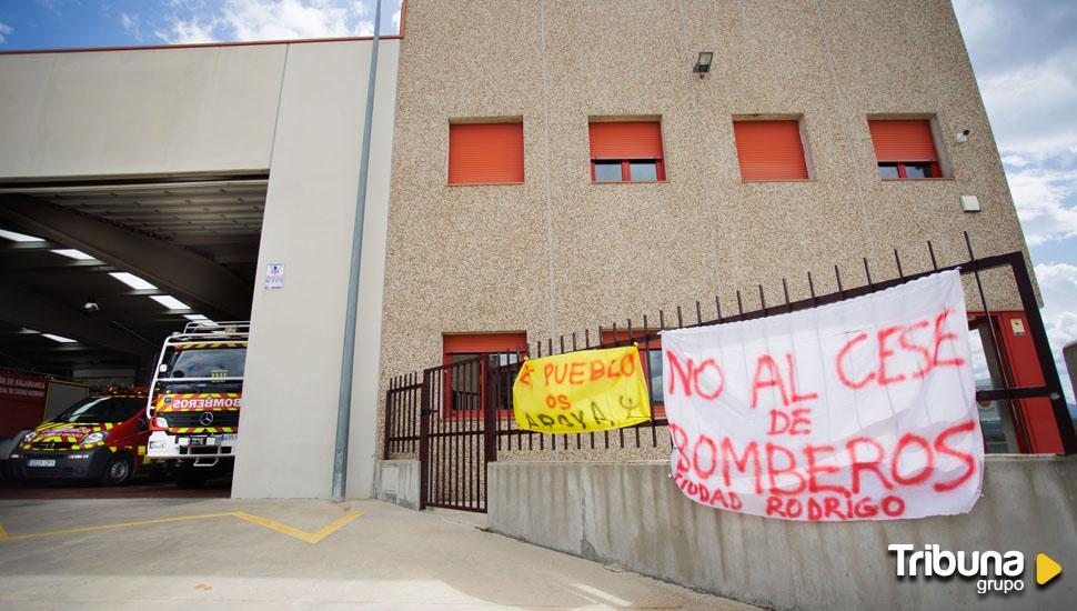 Ciudad Rodrigo levanta la voz contra la supresión del servicio de bomberos voluntarios