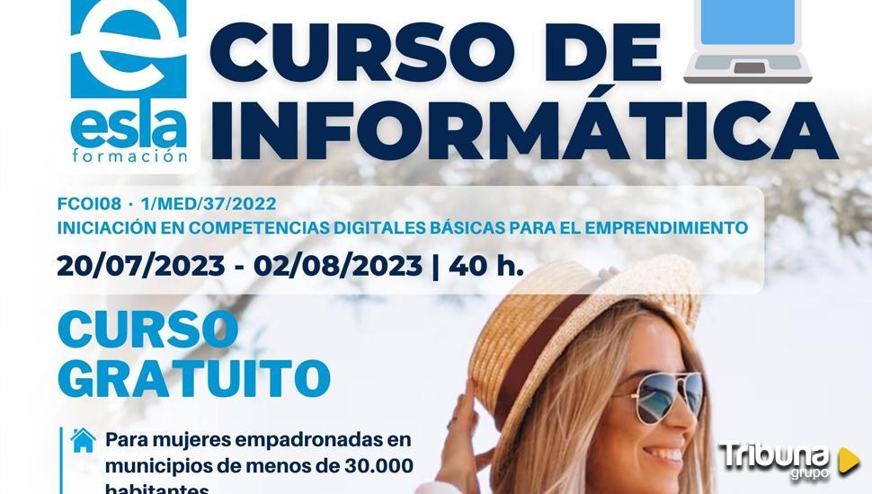 Esla Formación impartirá cursos gratuitos en Salamanca y Peñaranda de informática y primeros auxilios