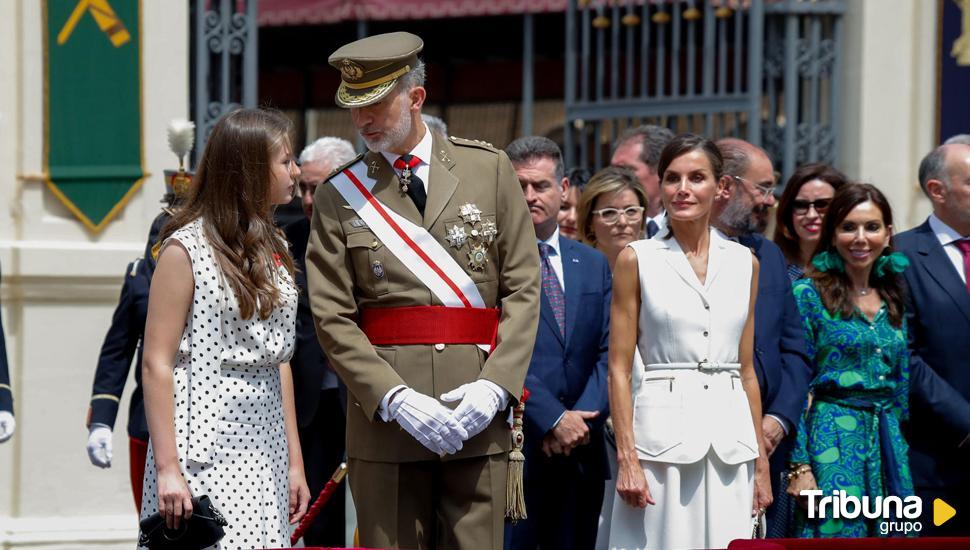 La princesa Leonor visita la Academia General Militar de Zaragoza, la que será su casa durante meses 