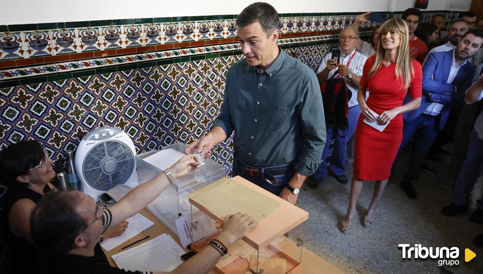 Sánchez pide una participación "histórica" para que haya "un Gobierno fuerte"